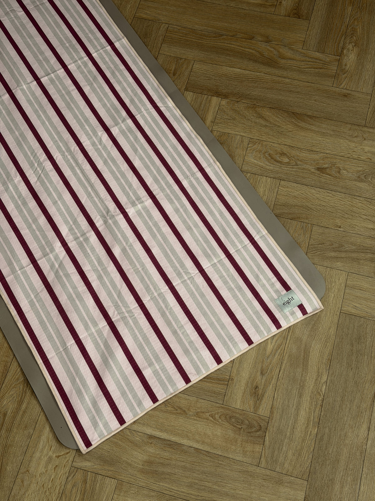 Pink Stripe Grip Towel
